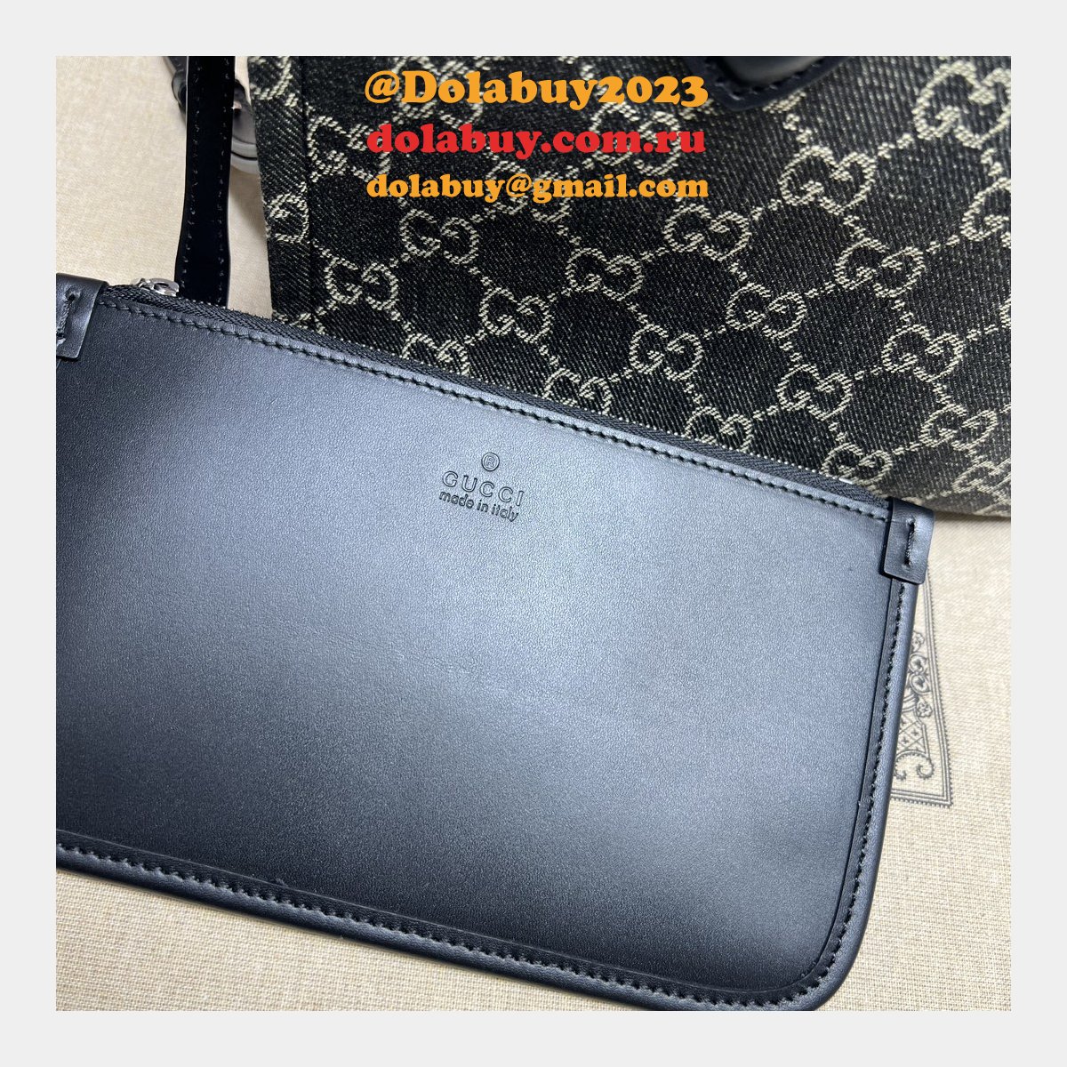 Ophidia Fake 772183 GG Shoulder Tote 1:1 Mirror Bag