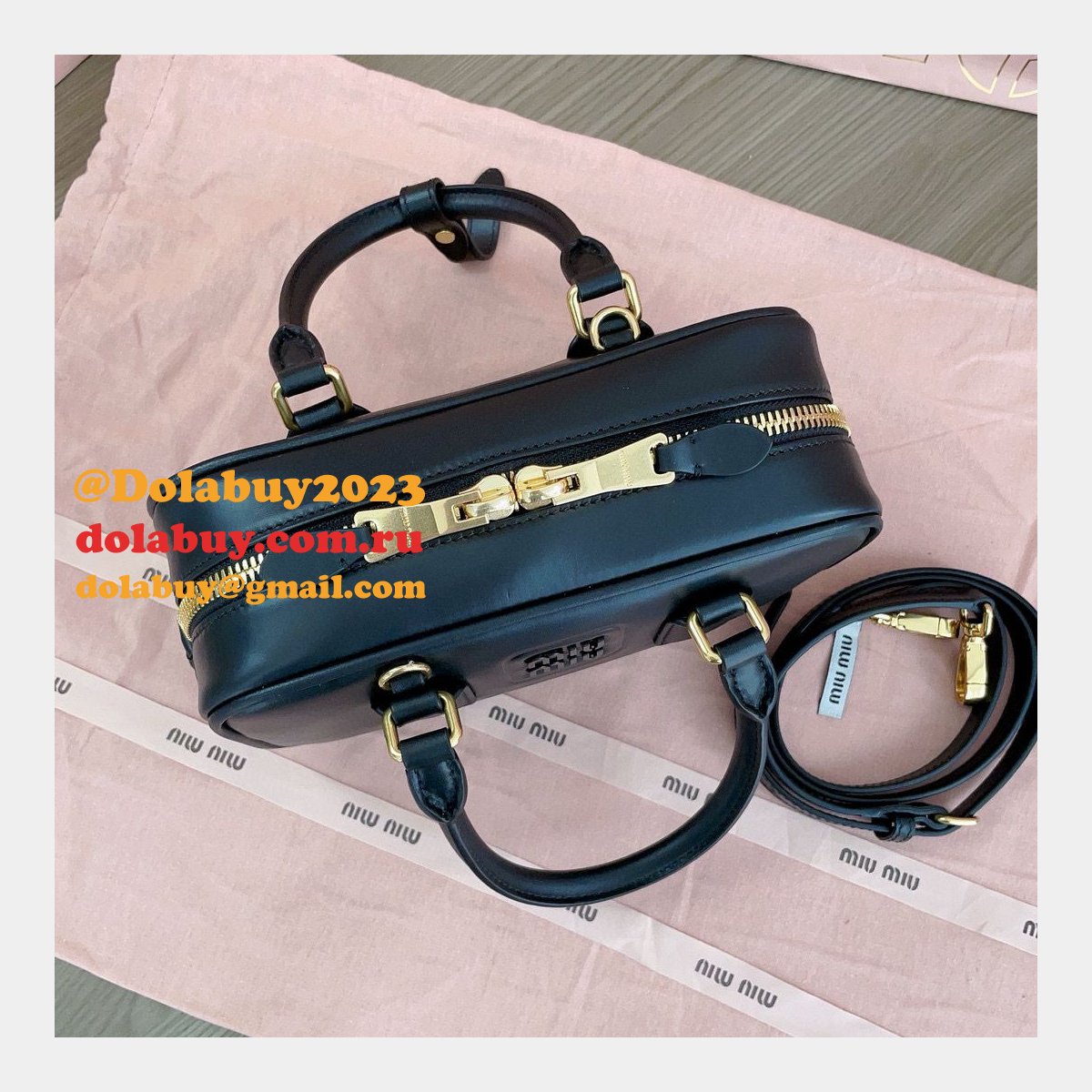 Wholesale Miu Miu Arcadie Leather Bag 5BB142
