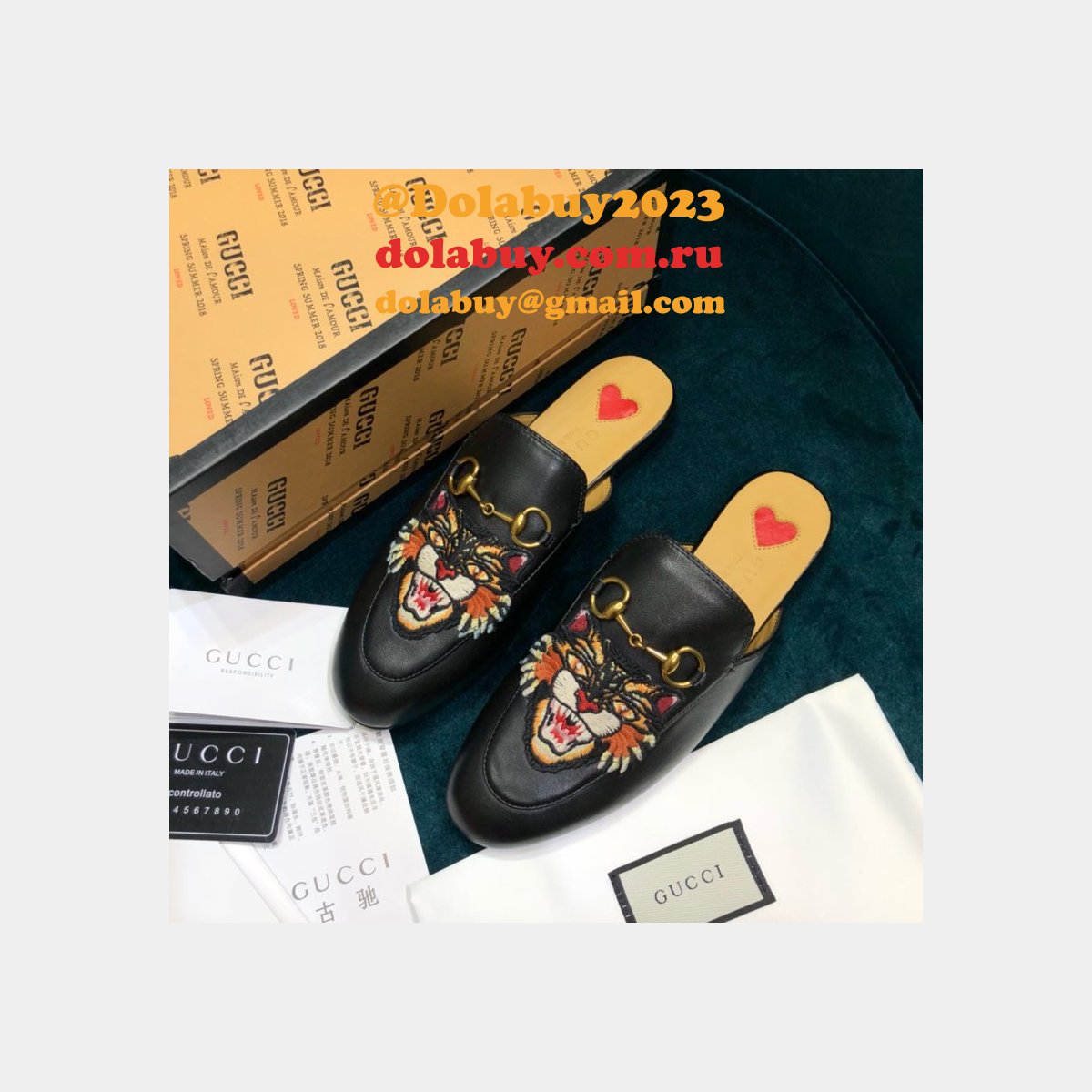 top G*u*i loafers slipper 002