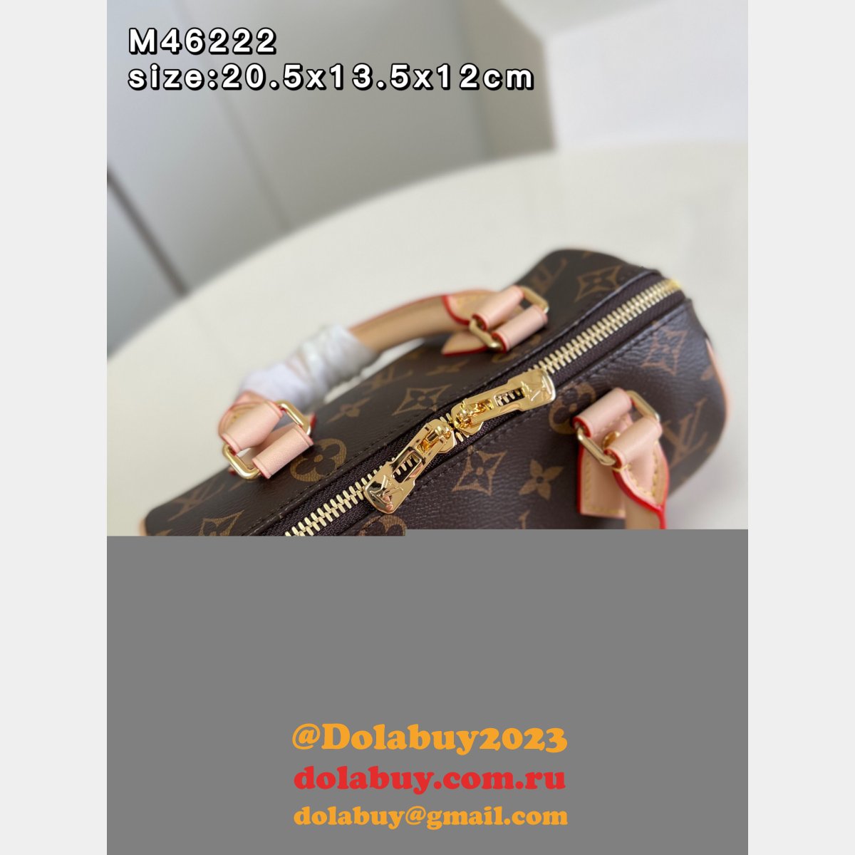 Find Cheap Louis Vuitton Replica M46222 Speedy Bandoulière 20 Monogram