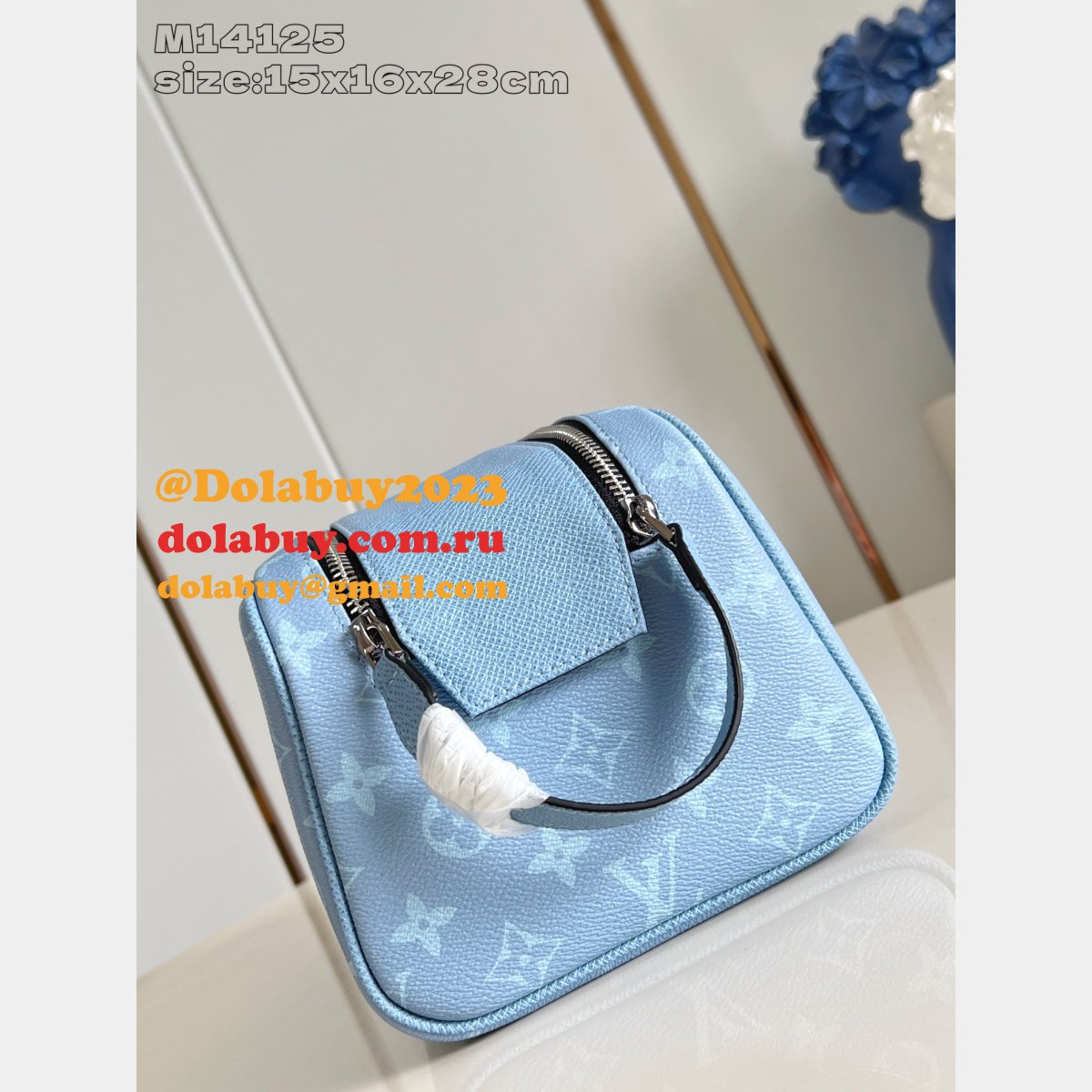 Louis Vuitton Dopp Kit Taigarama M14125 Travel Inspired M14125 Bag