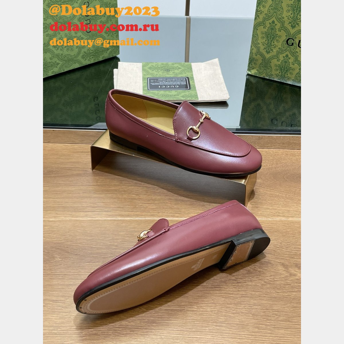 wholesale inspired G*u*i loafers shoes