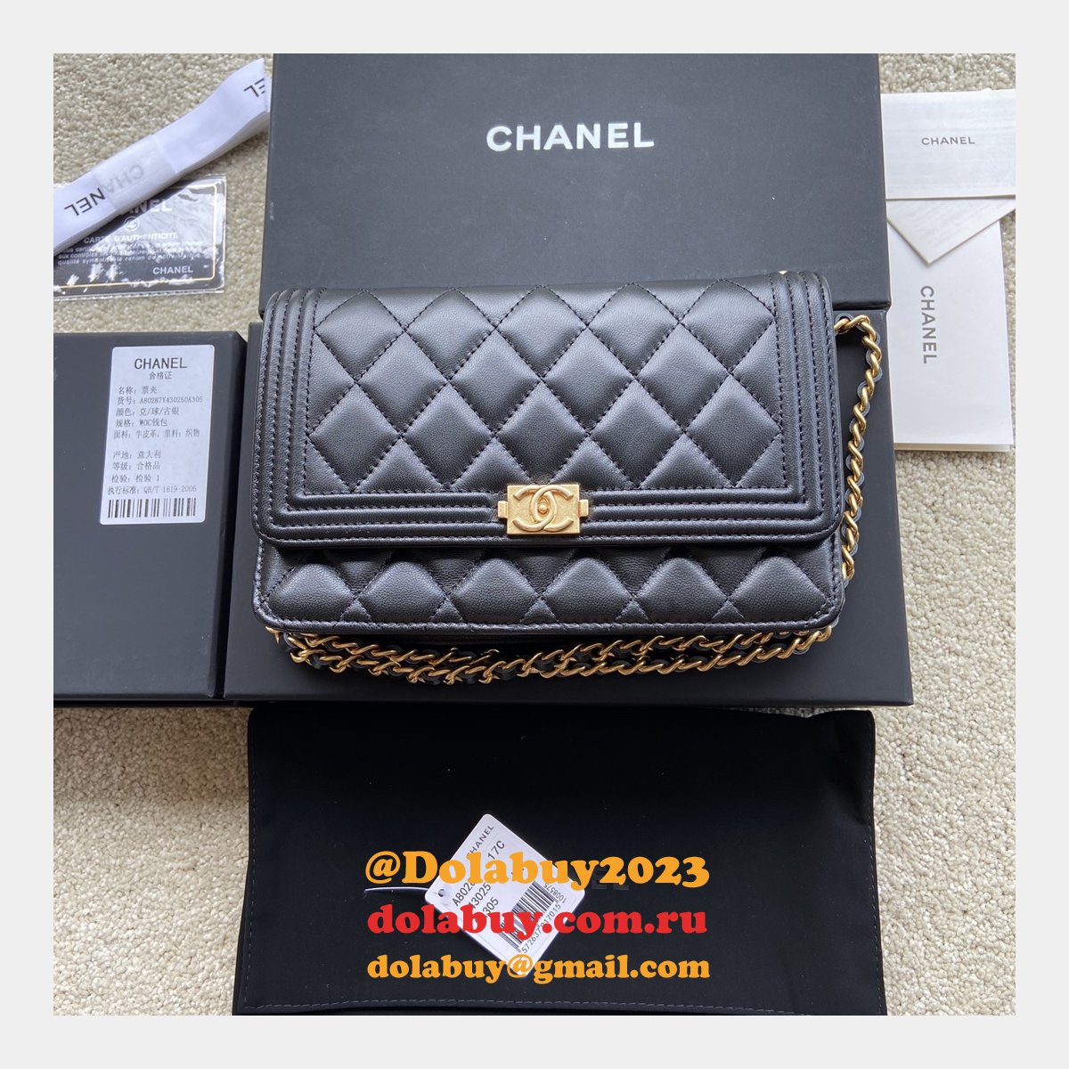 Designer CC WOC High Quality HANDBAG A80287