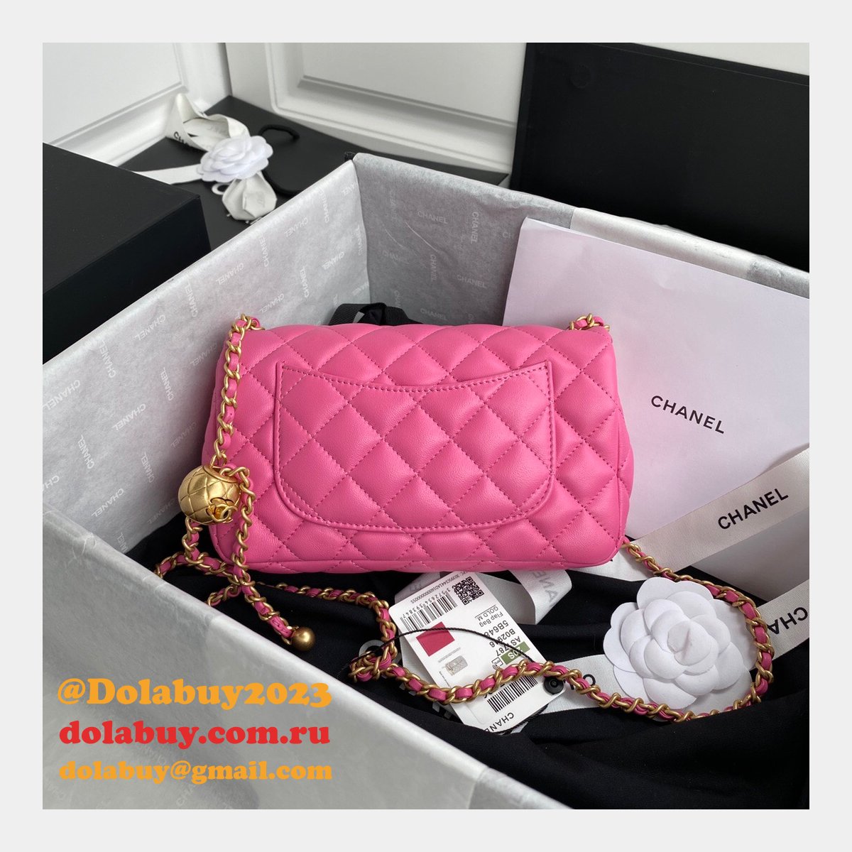 CC Replica Flap Bags 20CM AS1787 Top Handle