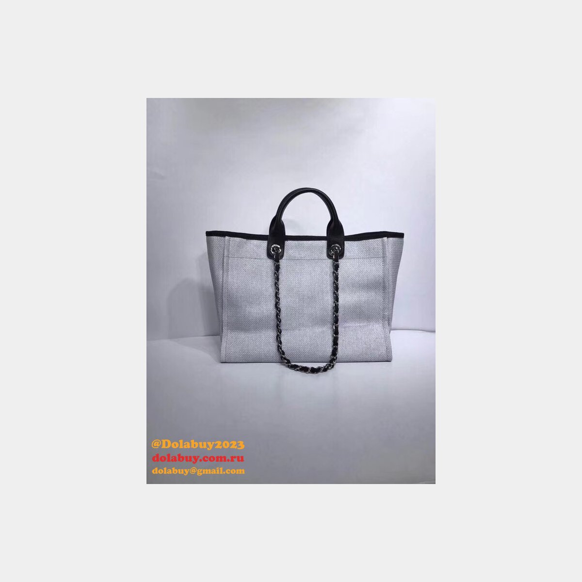Luxury CC deauville Terrycloth Beach dupe mesh Tote Bag