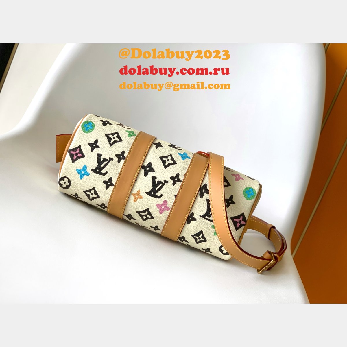 7 Star LOUIS VUITTON M24849 Keepall 25  Monogram Eclipse Reverse BAG