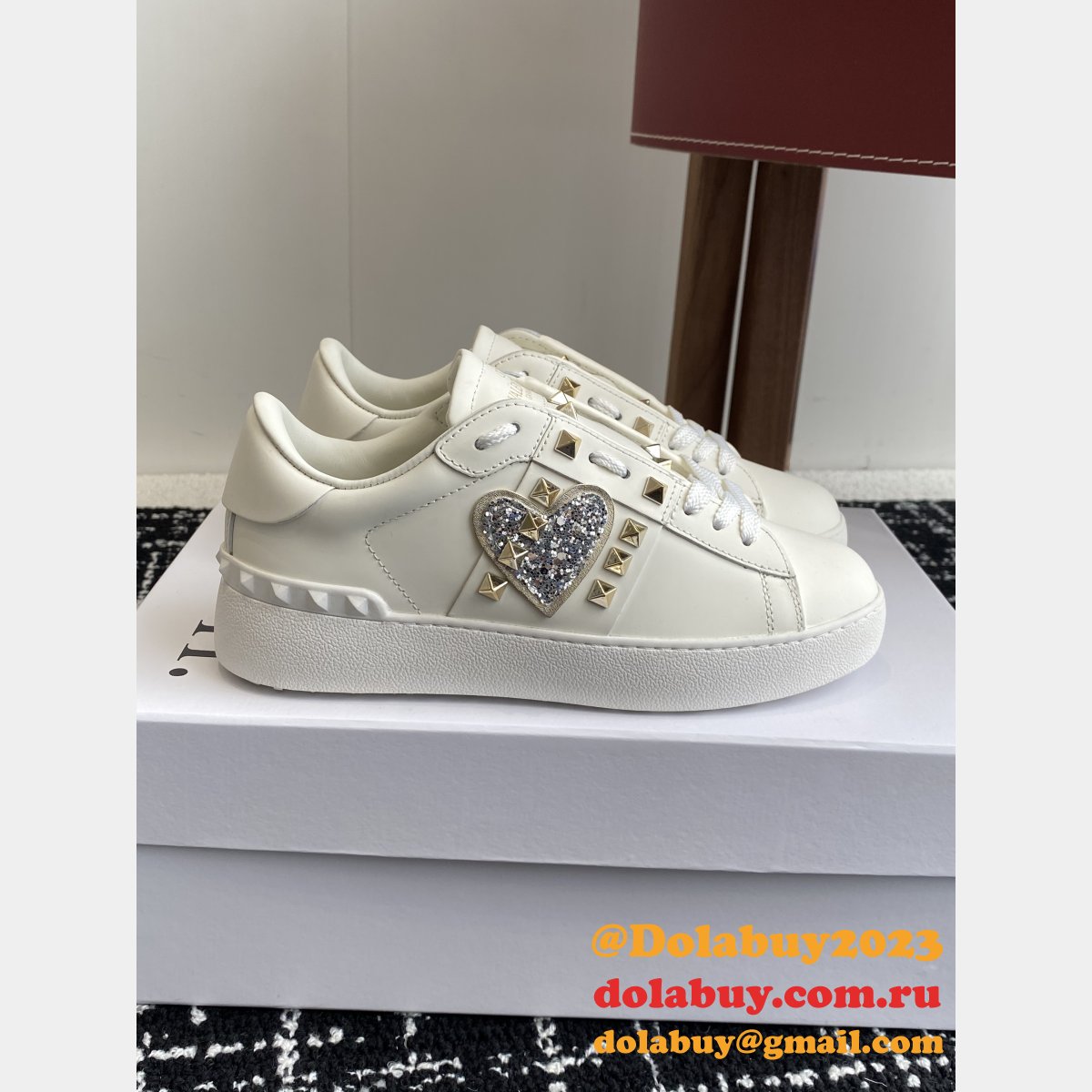 Luxury Top Quality Valentino UNTITLED OPEN SNEAKER