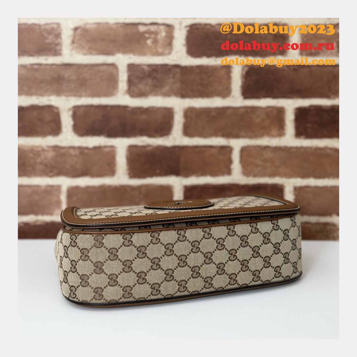 G*u*i blondie shoulder top handle 1:1 mirror 815716 bag