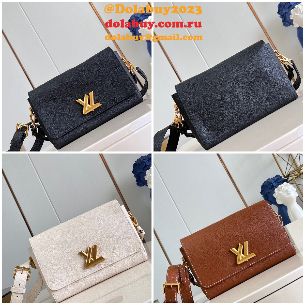 Top Wholesale Luxury Louis Vuitton Fake Soft Twist M24639 Bag