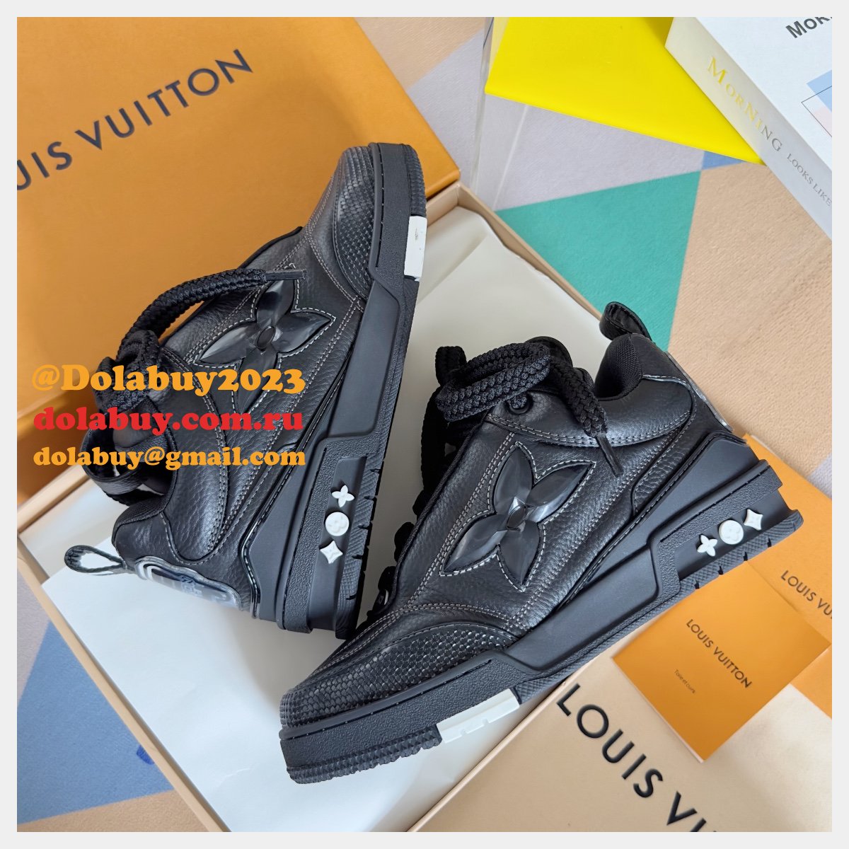 Best LV Skate Sneaker Cheap