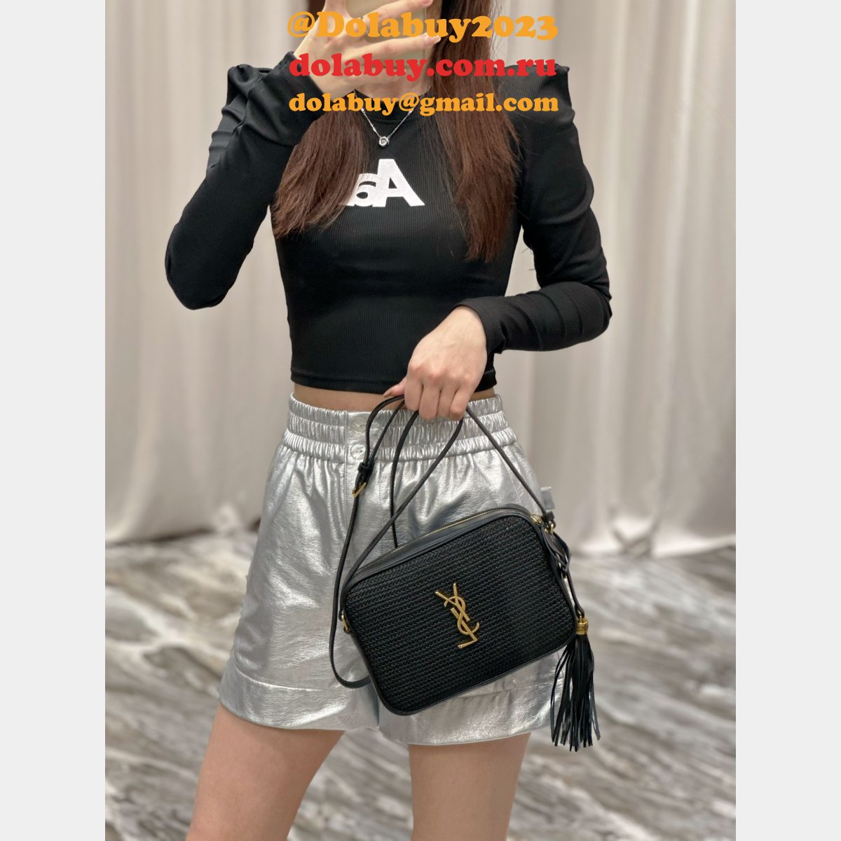 Saint Laurent YSL Shoulder Lou Camera 520534 Knockoff Bag