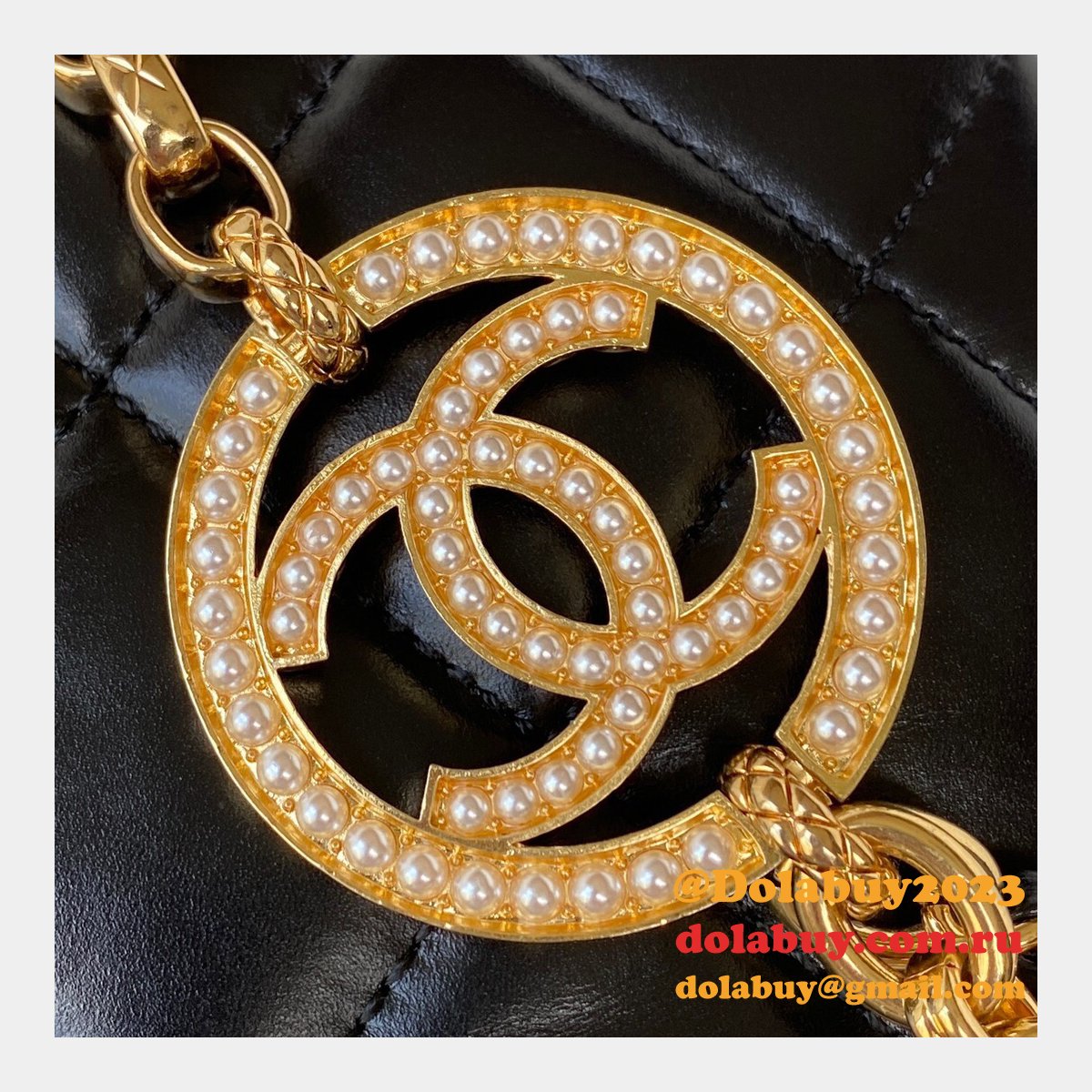 Best Luxury Replica AS3383 Camera Case Metallic Calfskin & Gold-Tone