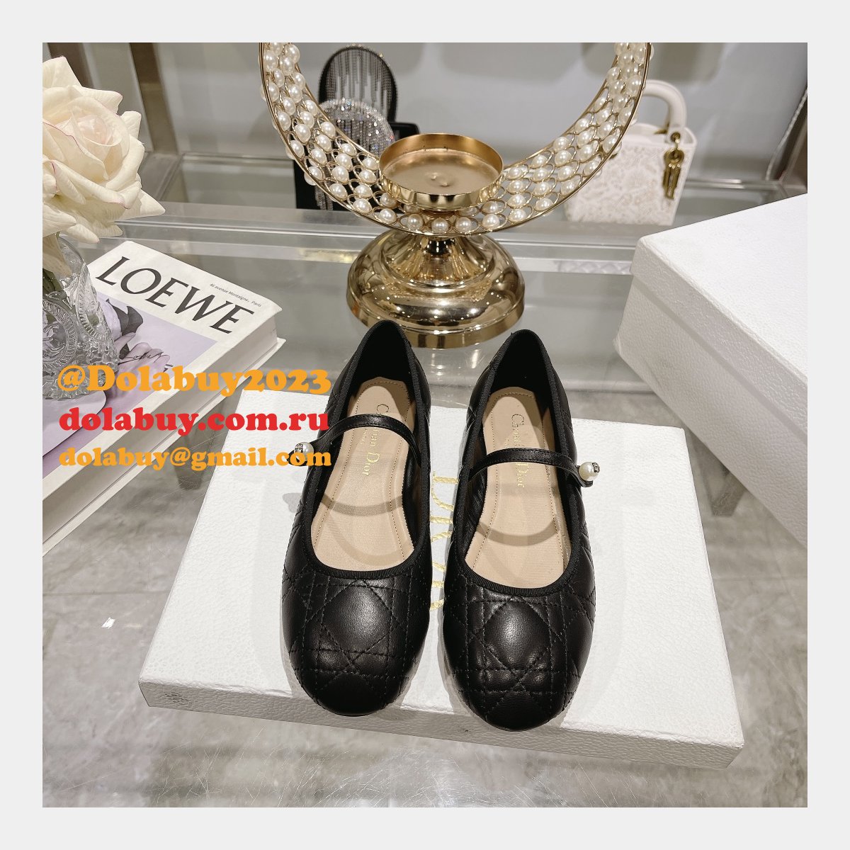 Top Quality Wholesale DIOR ballet flats
