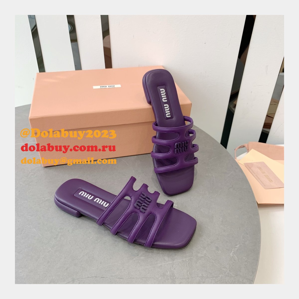 Wholesale MiuMiu Octopus Sandals Top Quality Shoes