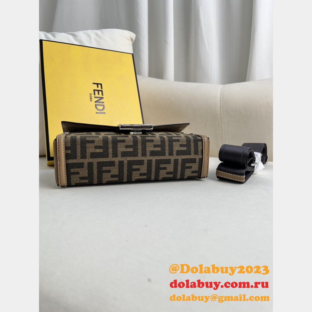 cheap top quality F**di box handbag