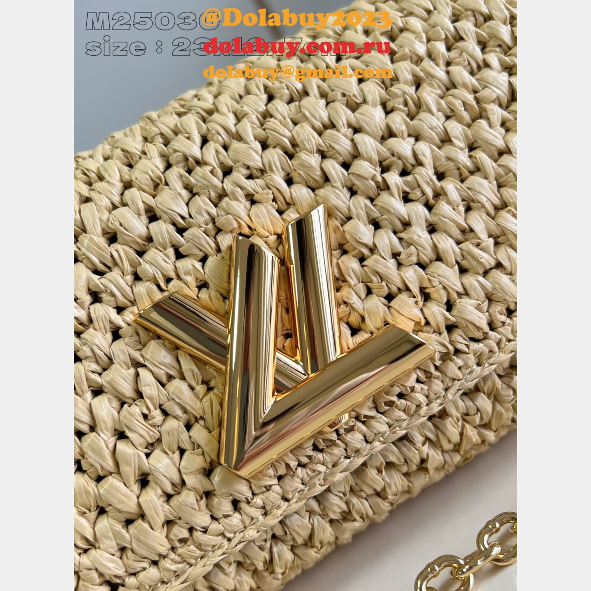 Inspired Best Louis Vuitton Twist West 1:1 Mirror M25030 Fake Bag