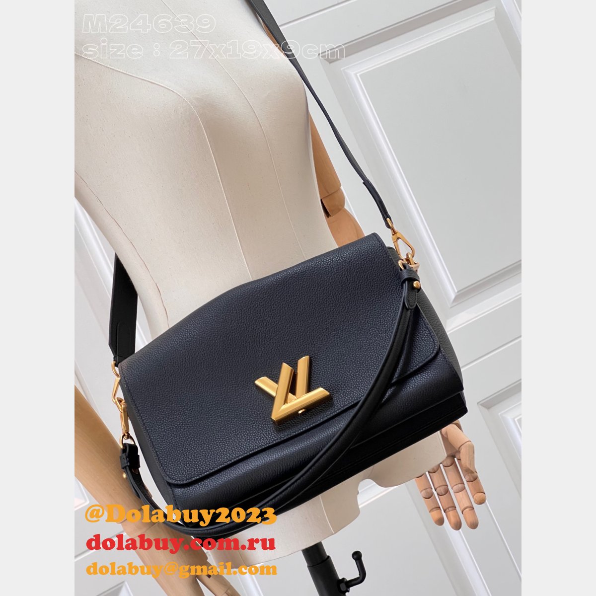 Top Wholesale Luxury Louis Vuitton Fake Soft Twist M24639 Bag