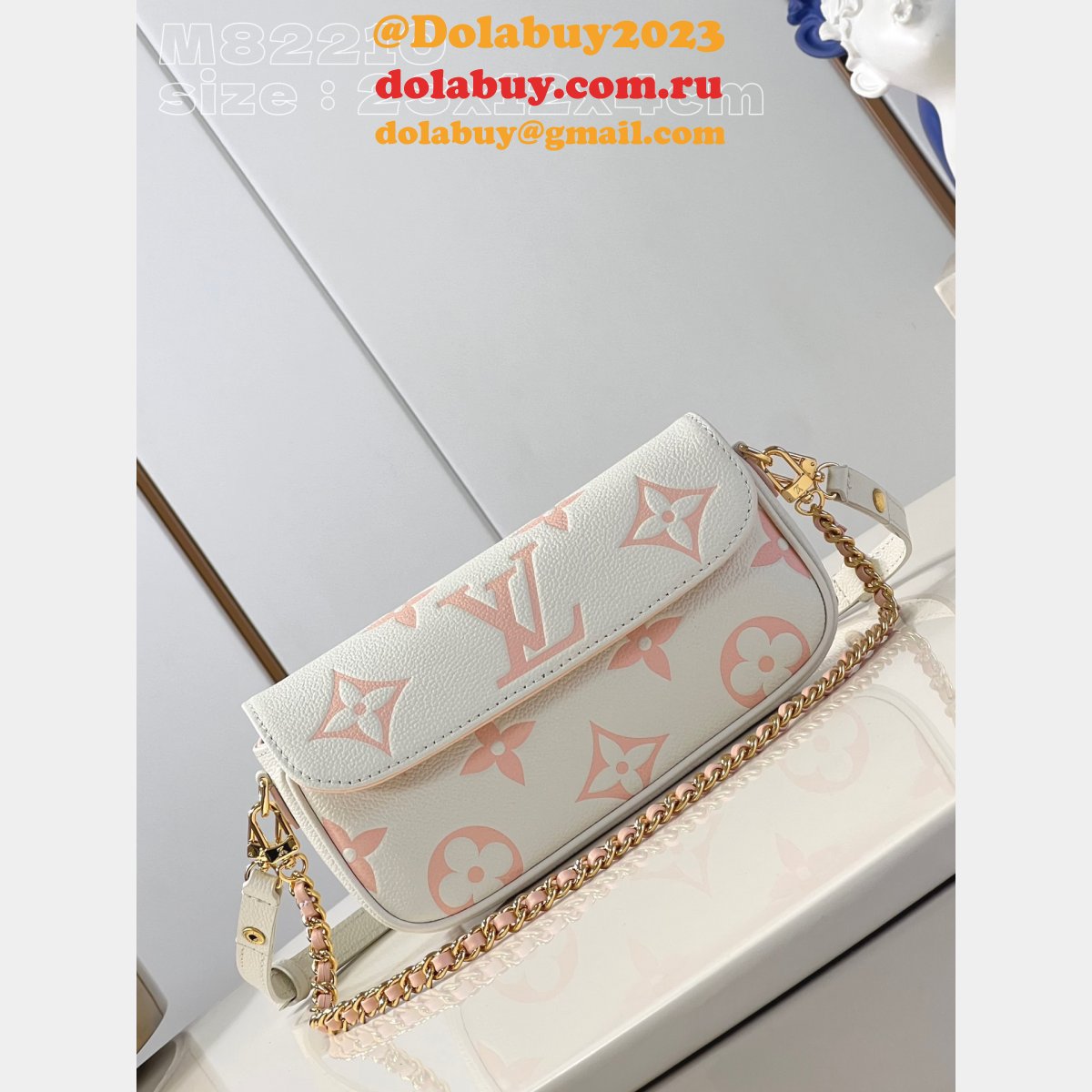 Wallet on Chain Ivy Fashion M82210 Copy Louis Vuitton Bag