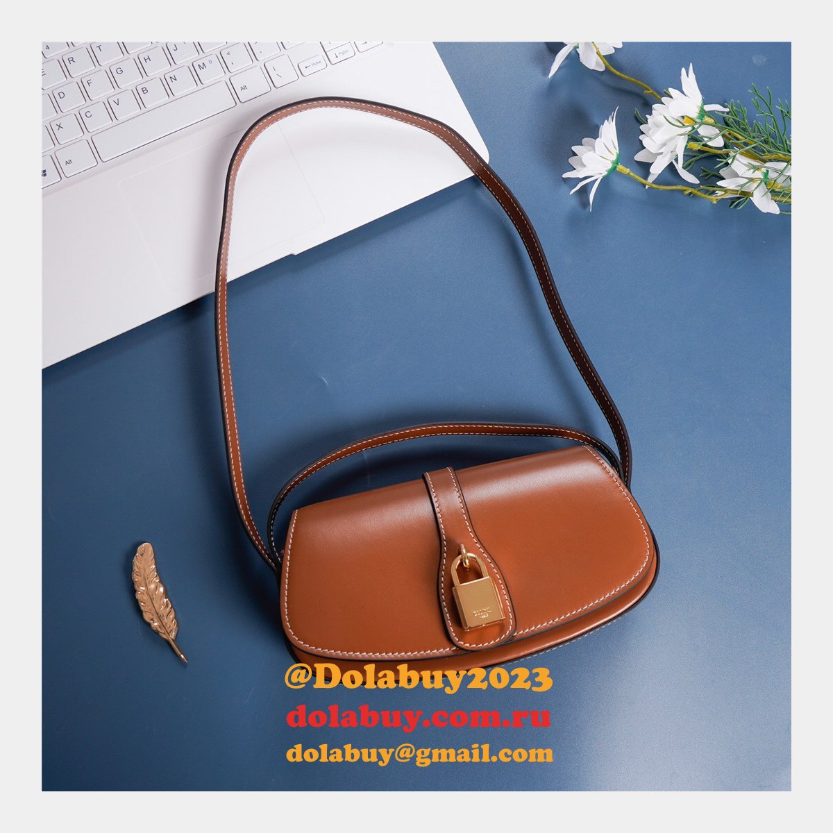 Buy Replica Celine Tabou Clutch 10I592 Tote Shoulder Brown Bags
