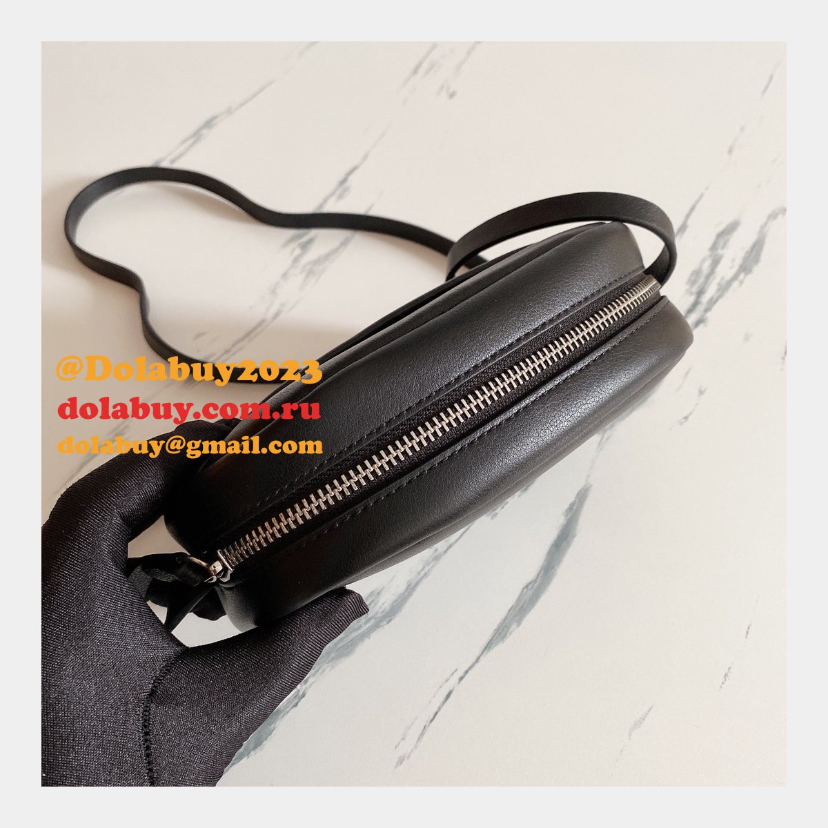 Replica balenciaga everyday Shoulder Black Bag