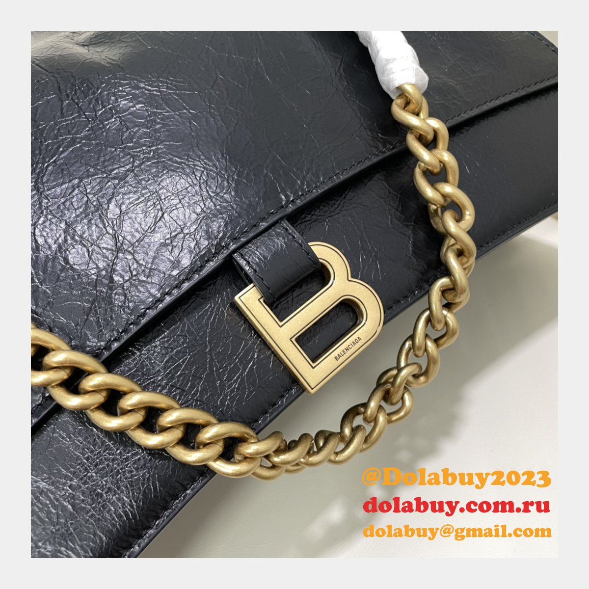 Luxury BALENCIAGA Crush Medium Chain Bag 31CM