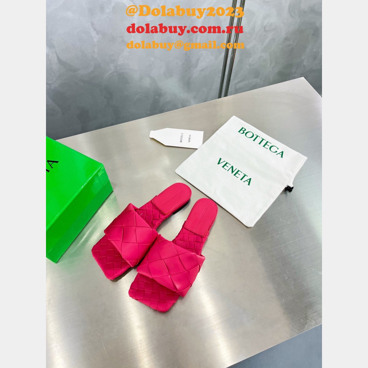 Wholesale Replica Bottega Veneta Flat Shoes Outlet For Sale China