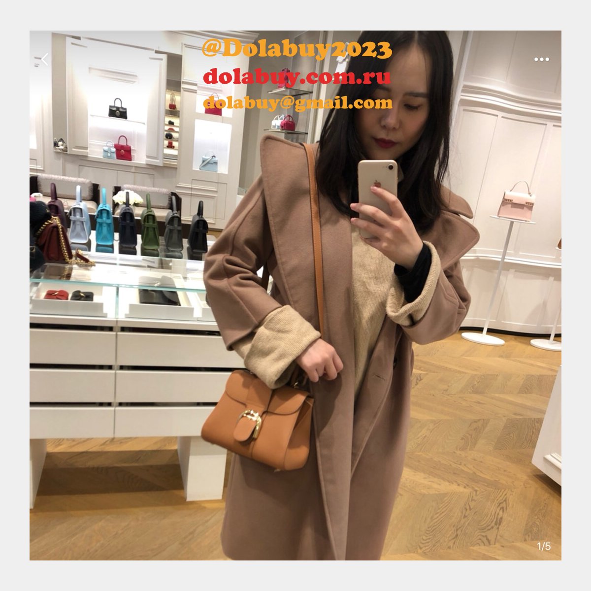 Wholesale 99115066 Replica Delvaux Brillant Bags For Your Store