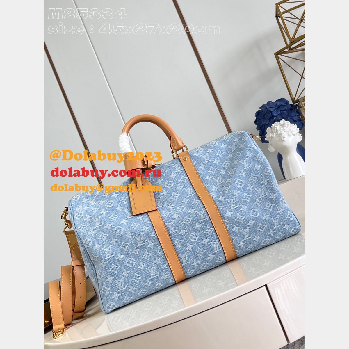 Louis Vuitton Fashion Knockoff Keepall Bandoulière 45 M25334 Bag