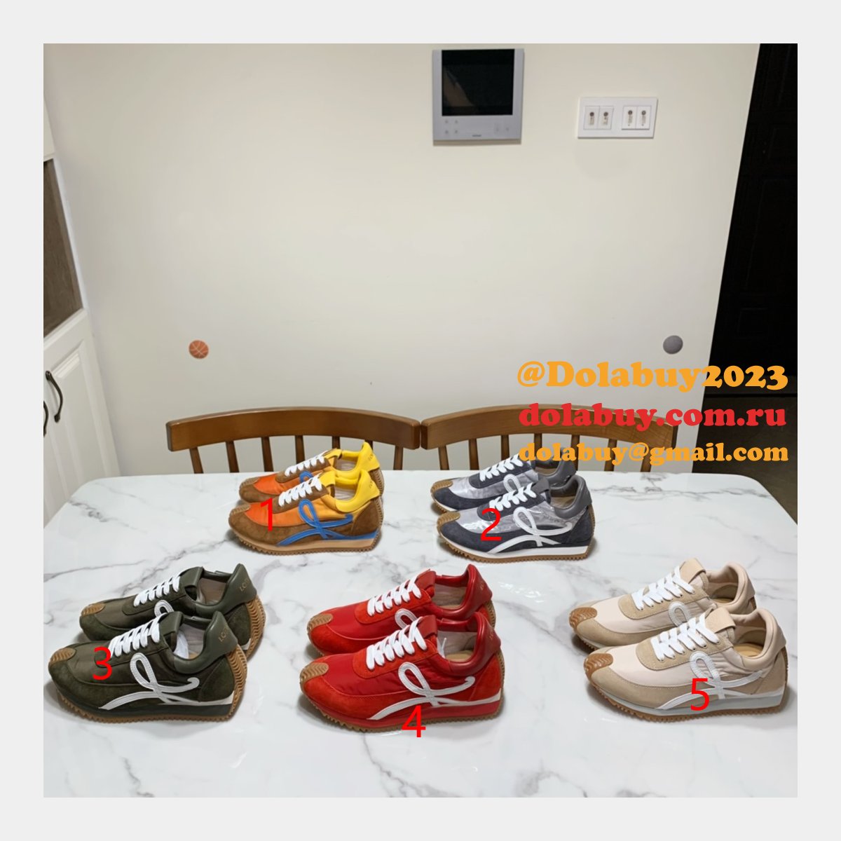 Copy Top Loewe Replica Forrest Gump Women/Men Shoes Outlet Online