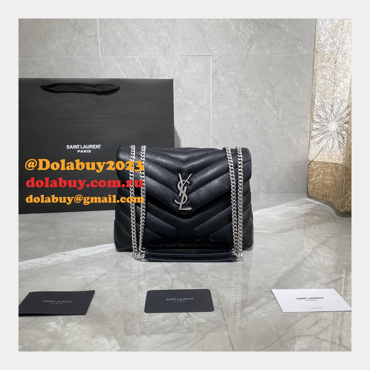 Replica AAA+ YSL LOULOU 494699 SHOULDER BAG 25CM