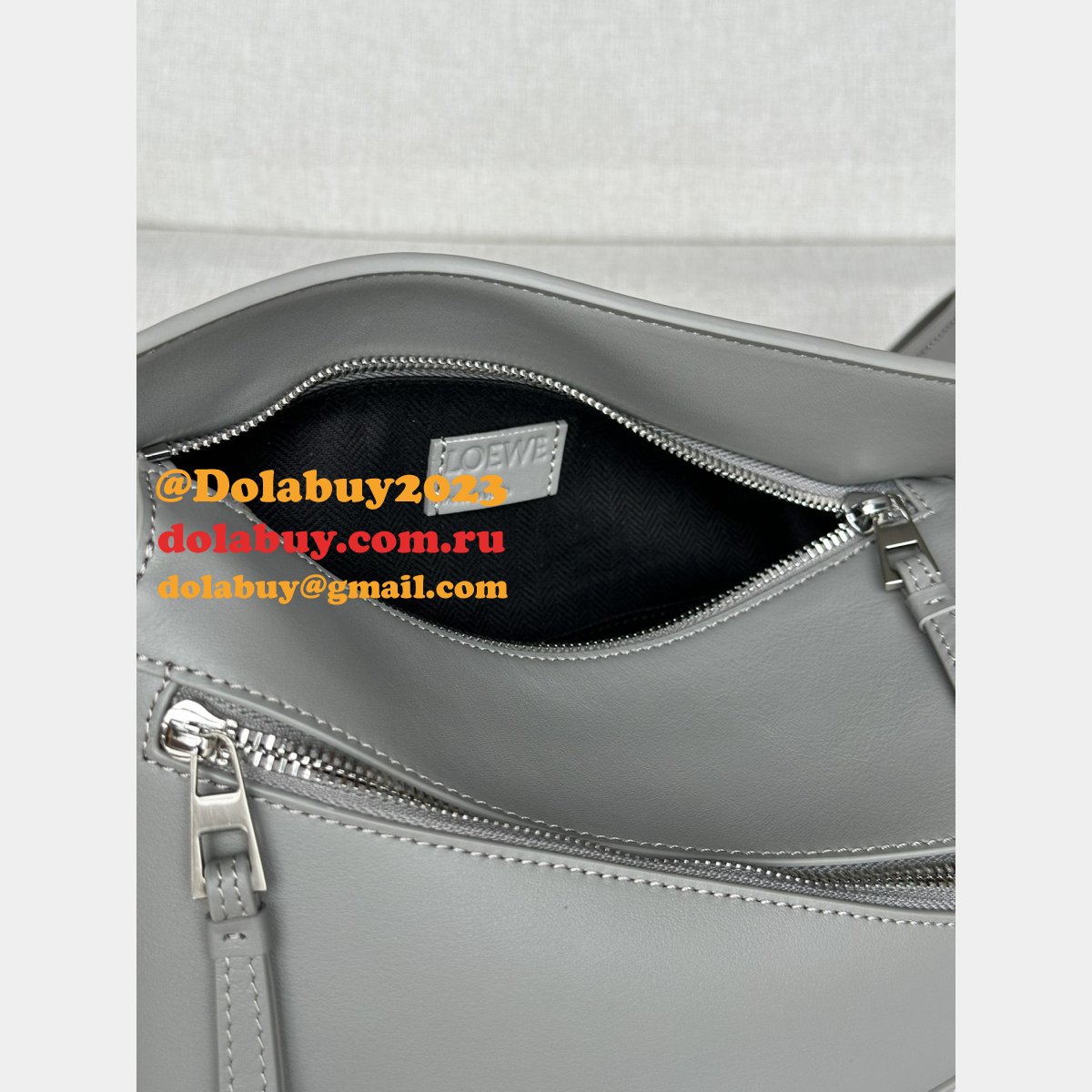 Top Quality Loewe Small Classic Calfskin Puzzle Belt Bag