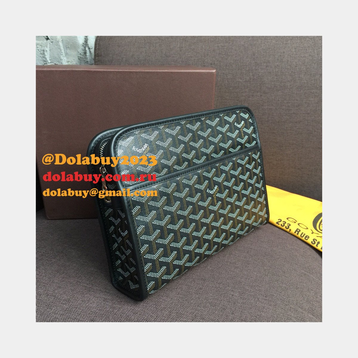 Top Quality Goyard Multi-Color Cosmetic toiletry bag