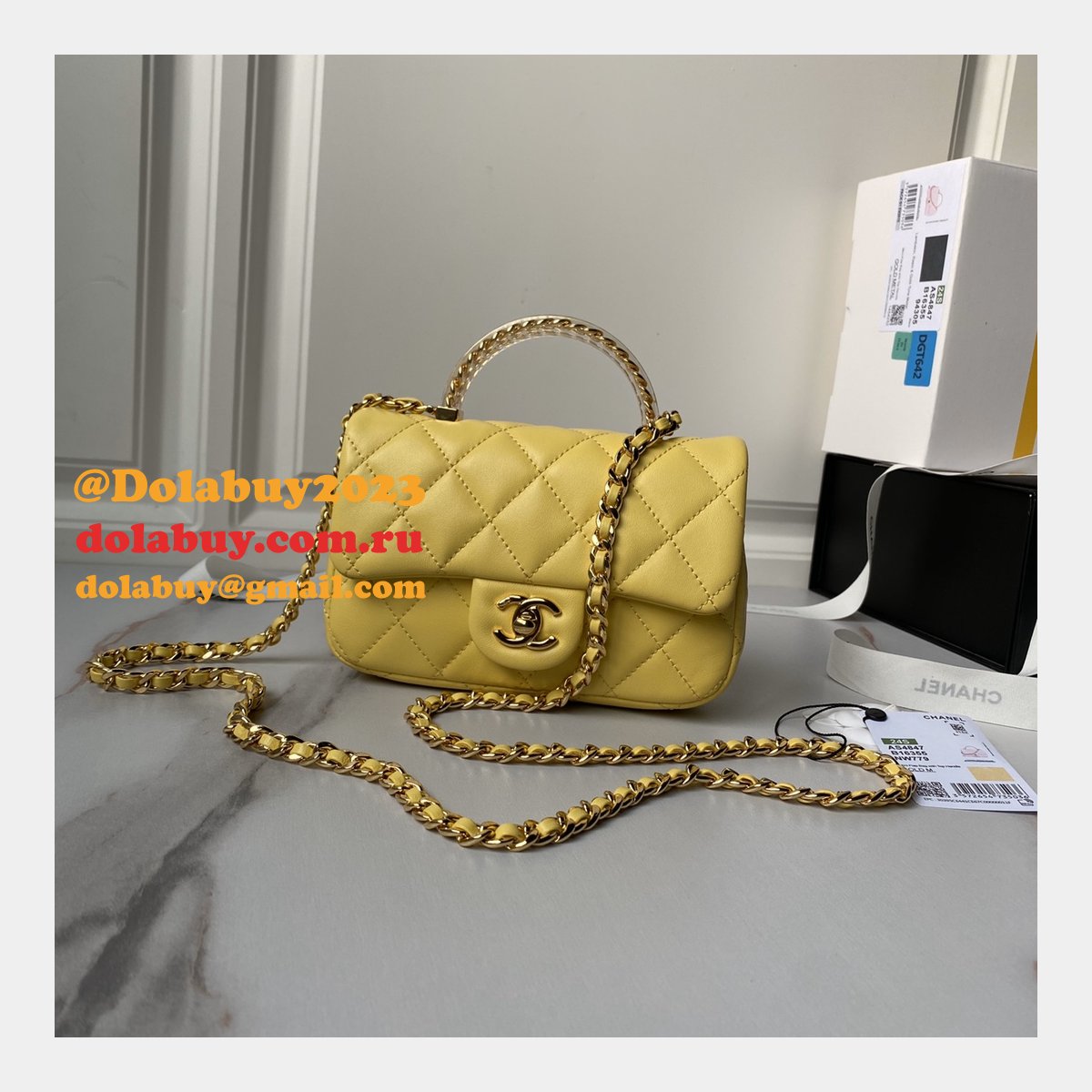 Copy Flap Top Handle AS4847/AS4848 1:1 Mirror Bag