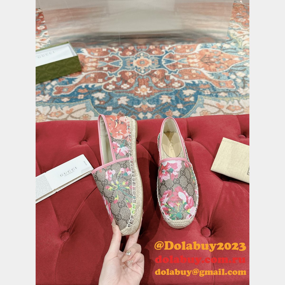 high quality G*u*i cheap espadrille