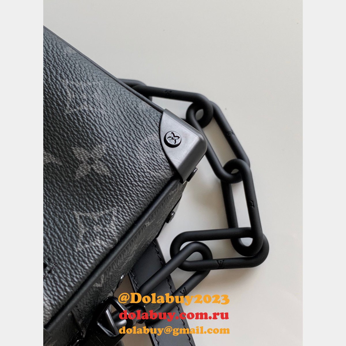 Louis Vuitton Mini Soft Trunk Bag Black M44735 Best Sale
