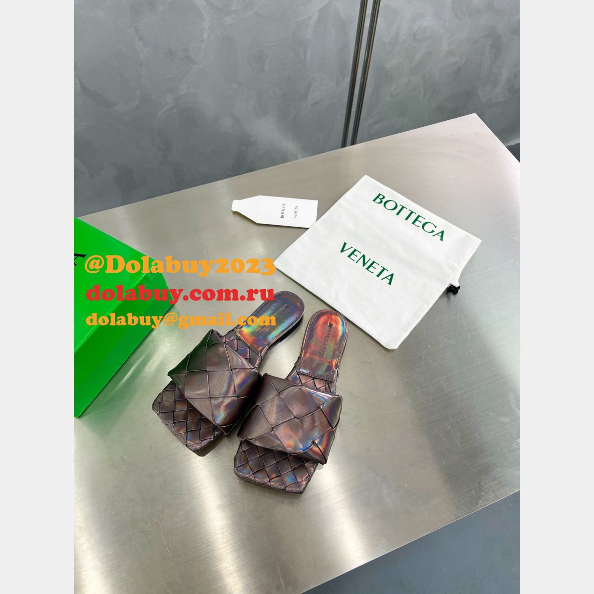 Wholesale Replica Bottega Veneta Flat Shoes Outlet For Sale China