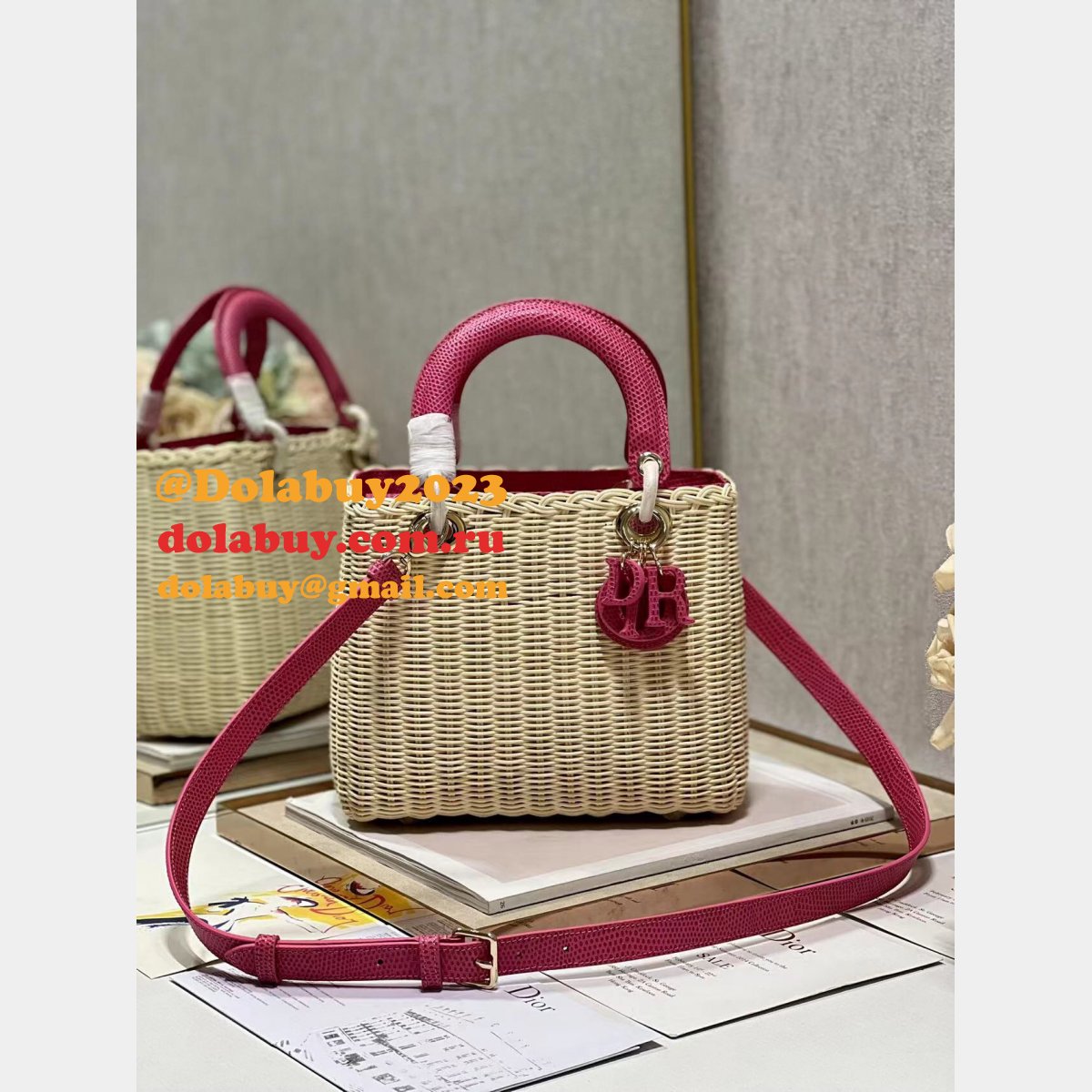 What The Best Lady Book Tote Replica Christian Dior 9989 Bags