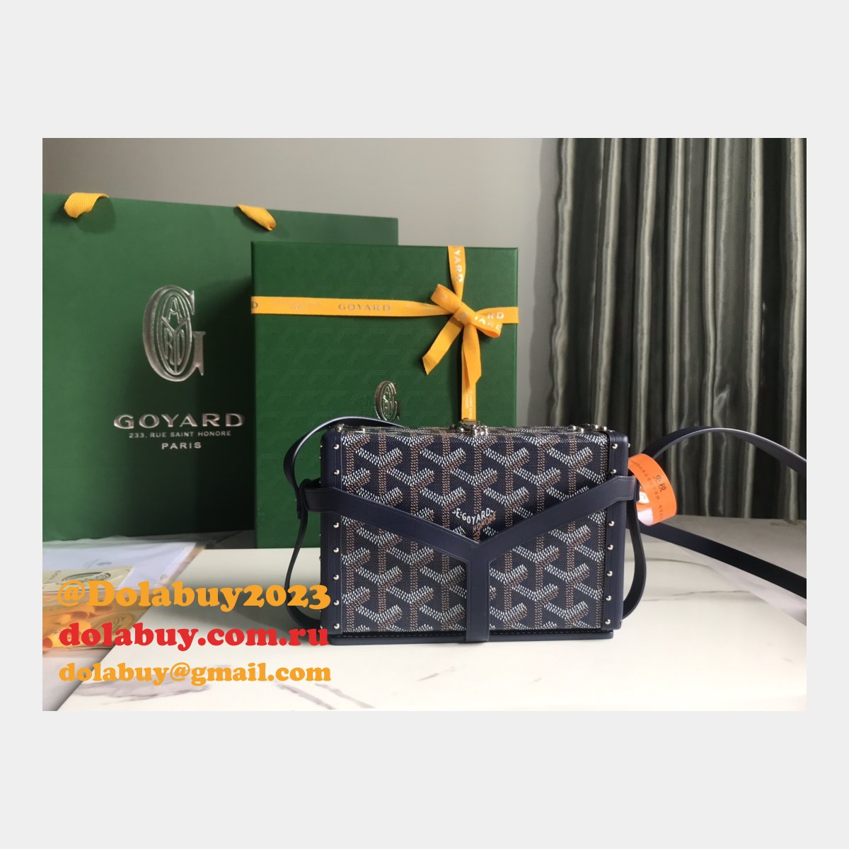 Best Quality 020177 Minaudière Goyardine Replica Goyard bags