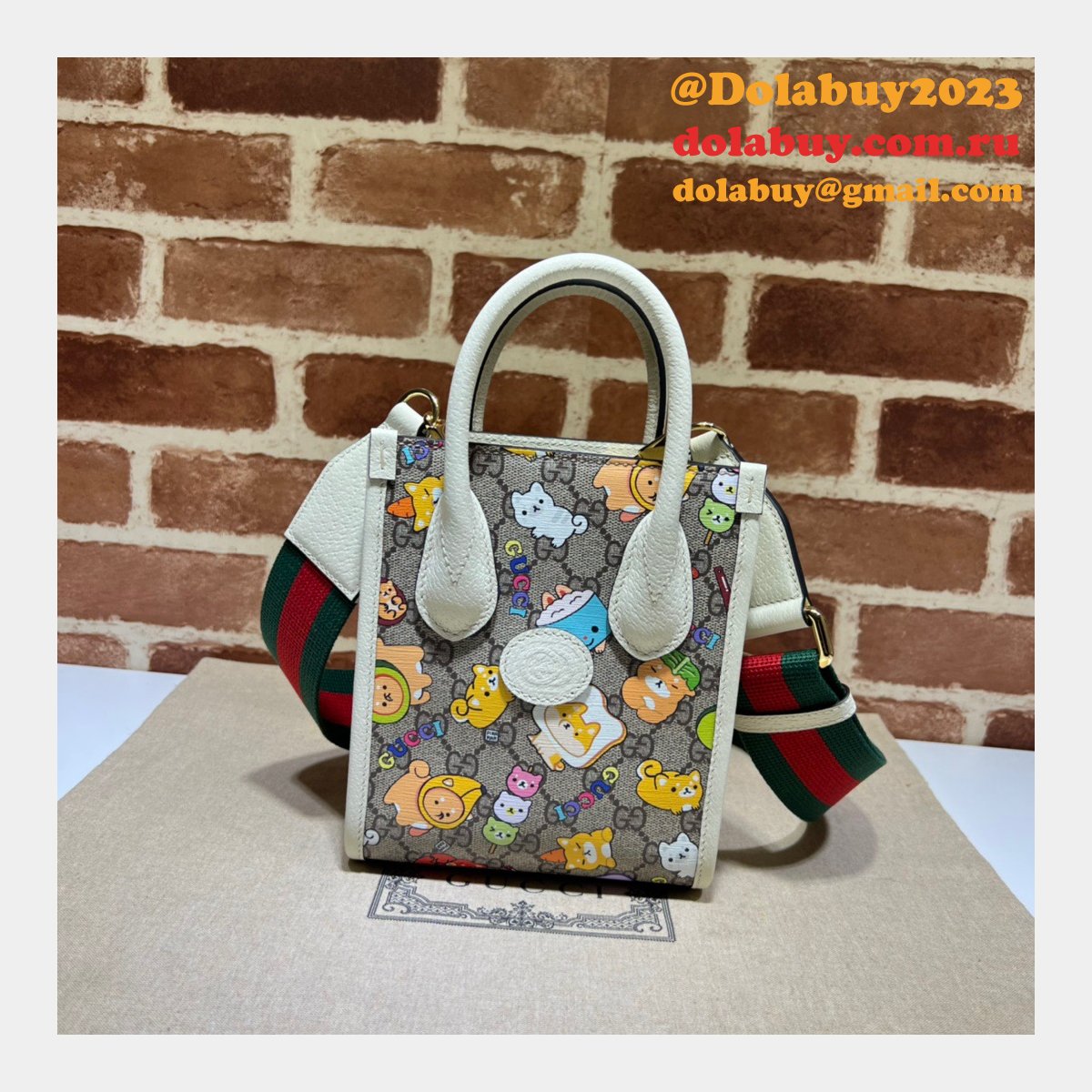 G*u*i jumbo replica gg designer 699406 tote luxury bag