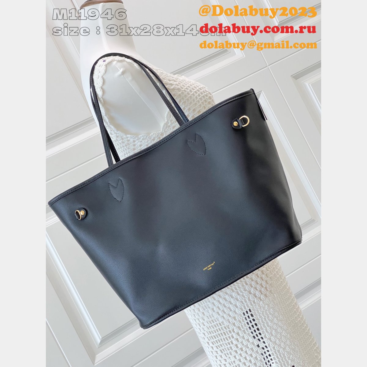 Knockoff Louis Vuitton M12061/M11946 Top Neverfull Inside Out Replica Bag