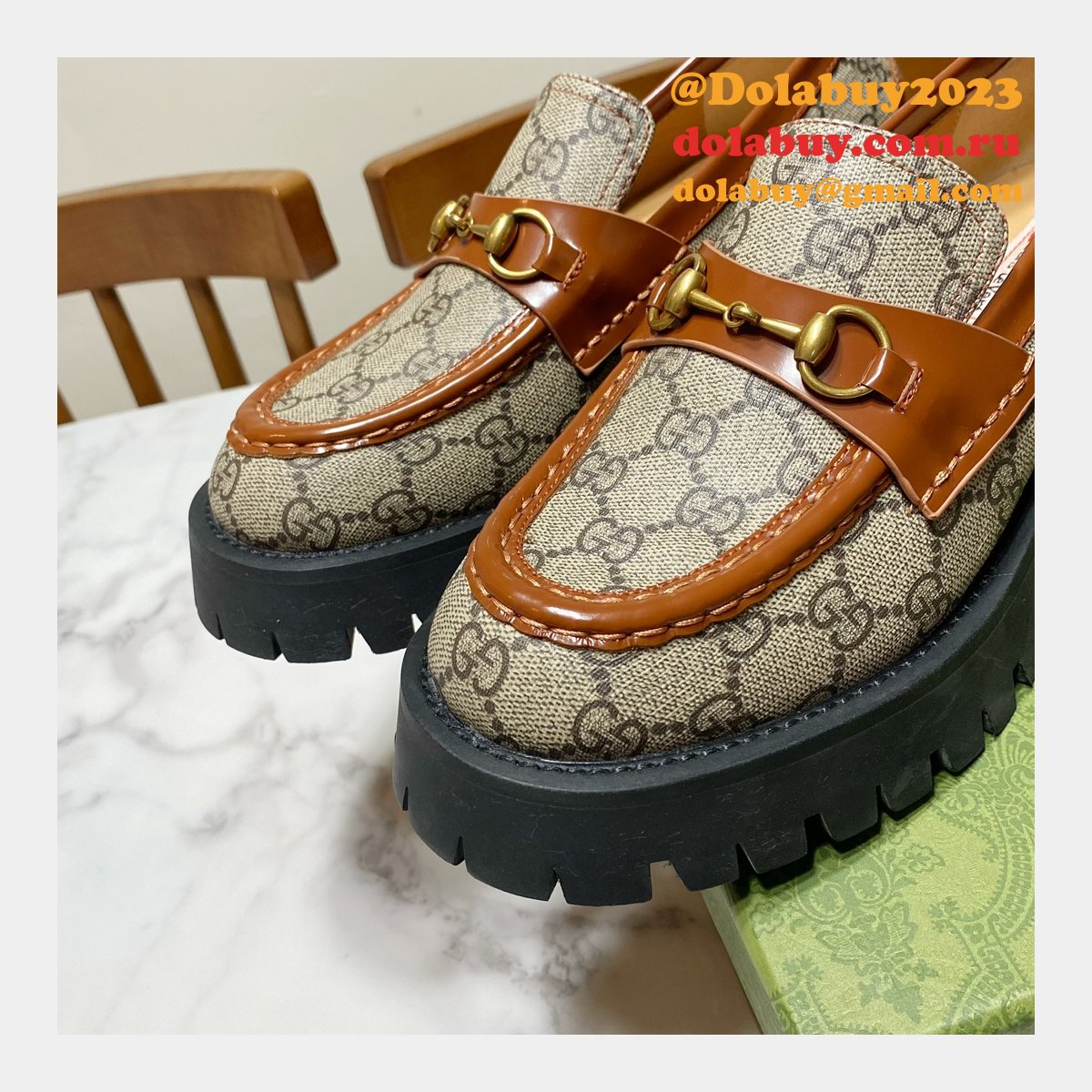 G*u*i replica loafers moccasins shop men shoes