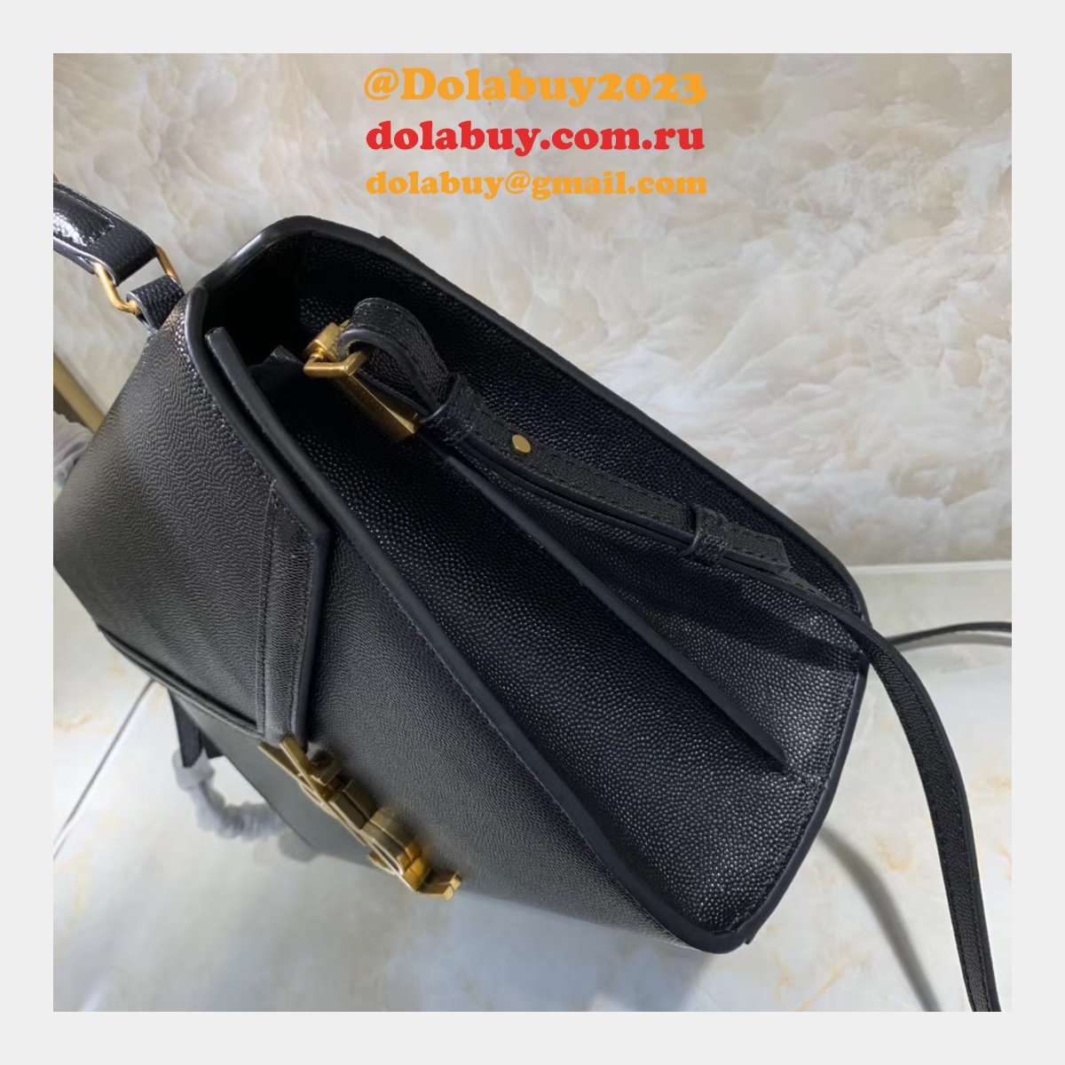Luxury Replica Saint Laurent Cassandra Top-handle 578000 Bag
