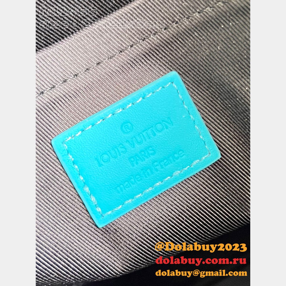 Blue Pochette Voyage M11466 Best Louis Vuitton Knockoff Bag