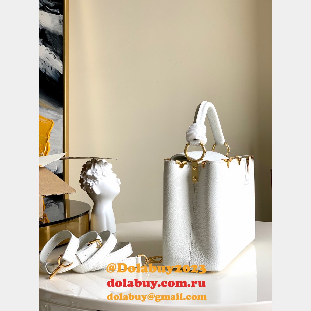 How To Buy Cheap Louis Vuitton M54663/M54665 Capucines Bag From China