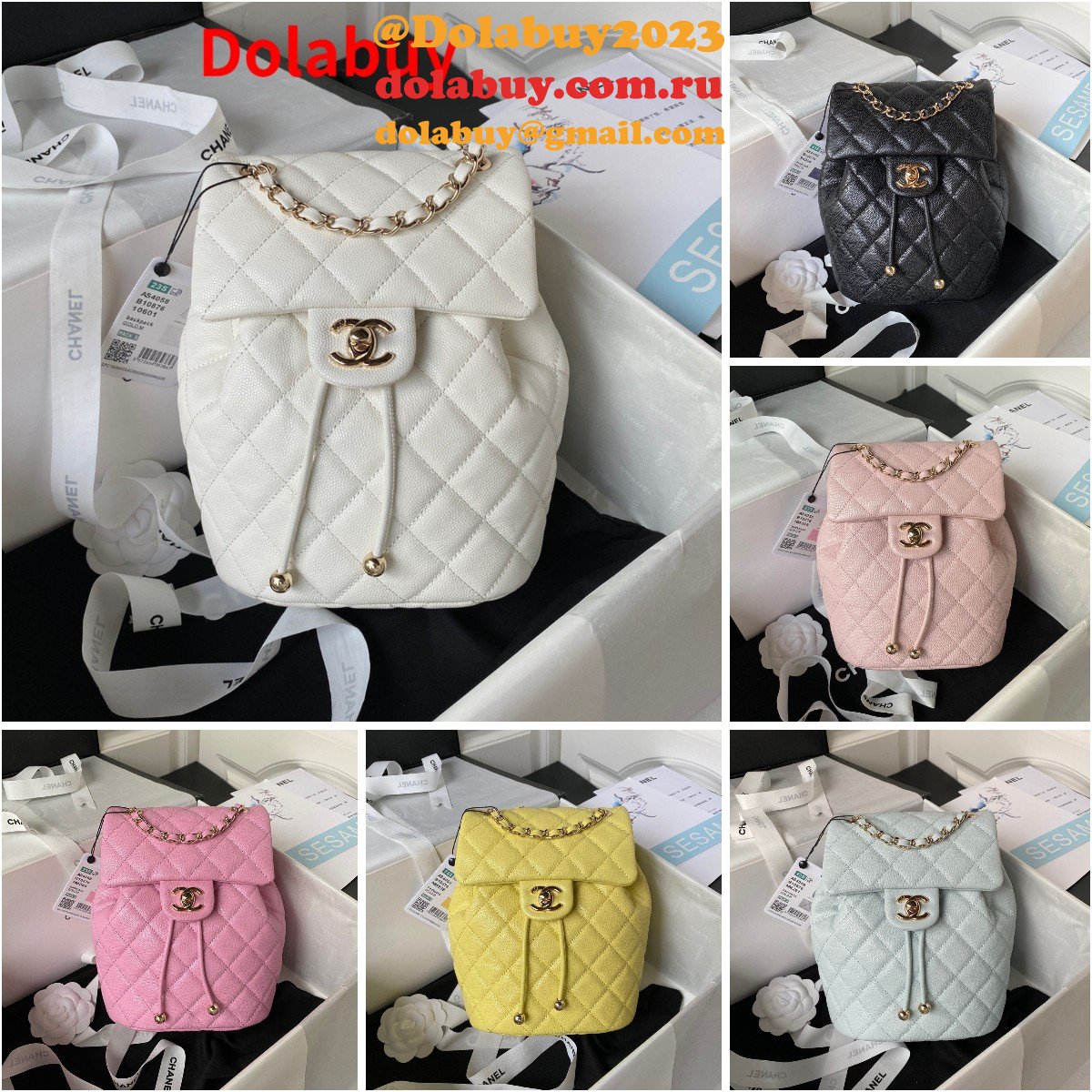 1:1 Luxury High Quality Replica Backpack AS4058 Bag 23cm