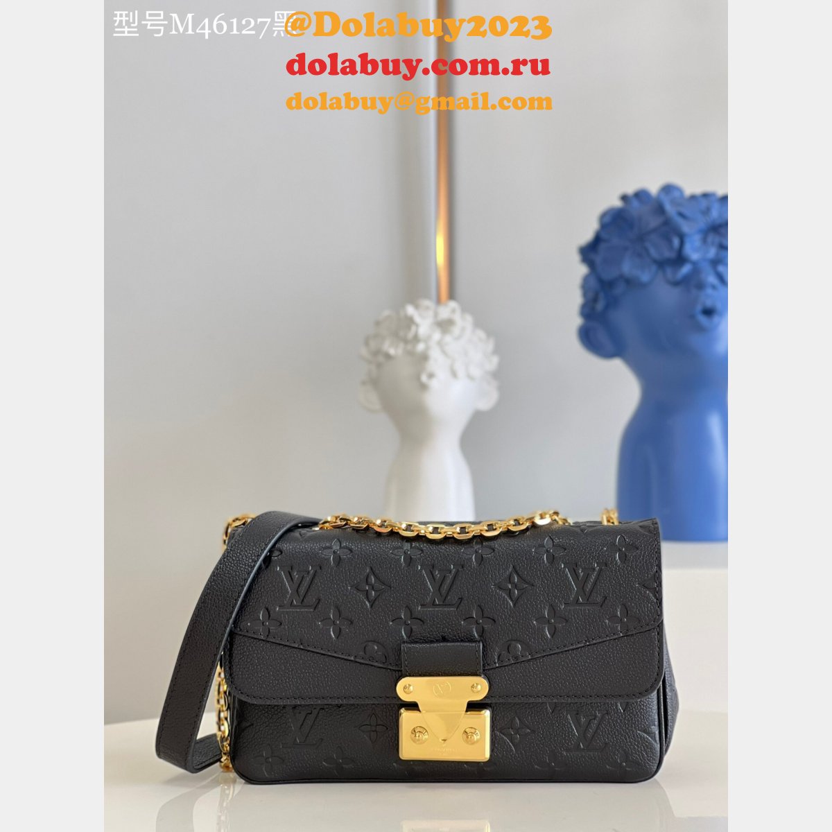 Where to buy Replicas Louis Vuitton Marceau M46127 Black Bag