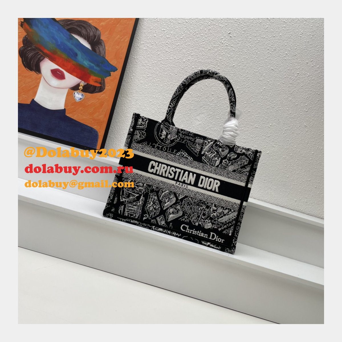 7 Star DIOR BOOK TOTE PERFECT BAG