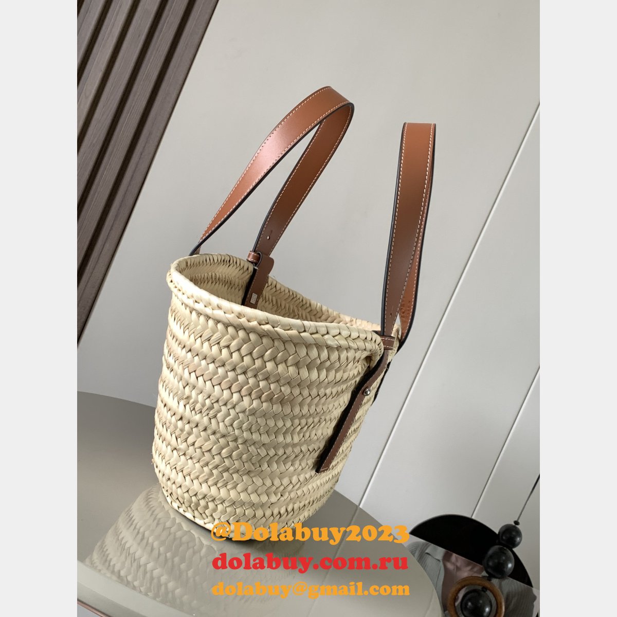 Designer loewe Basket beach handbag hot