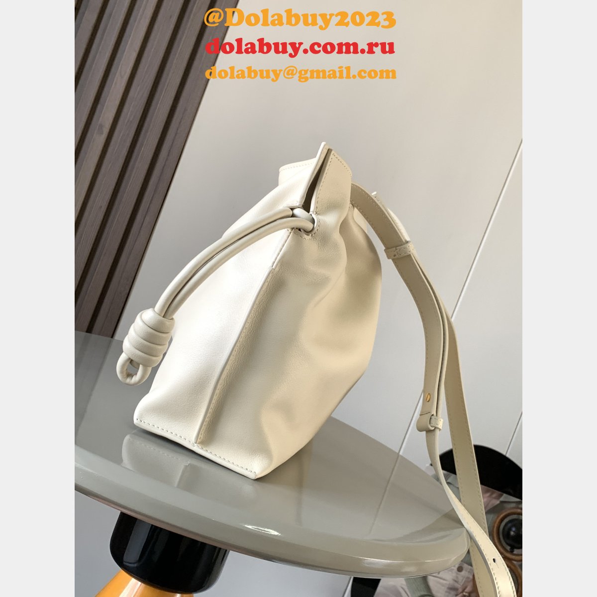 Top Quality LOEWE Medium Flamenco Clutch In Nappa Calfskin 30CM