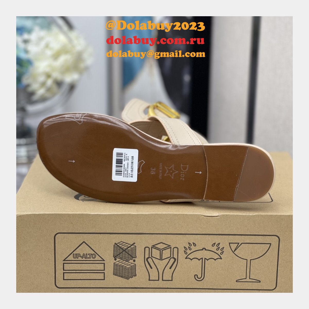 7 Star Replica Christian Dior Montaigne CD Shoes